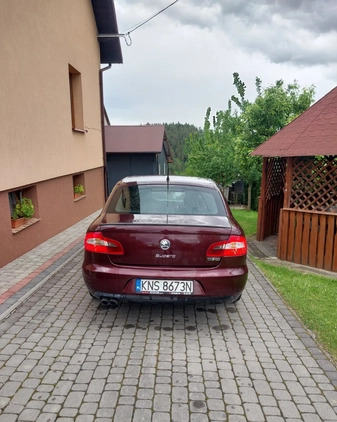 Skoda Superb cena 23000 przebieg: 294200, rok produkcji 2009 z Strzelin małe 46